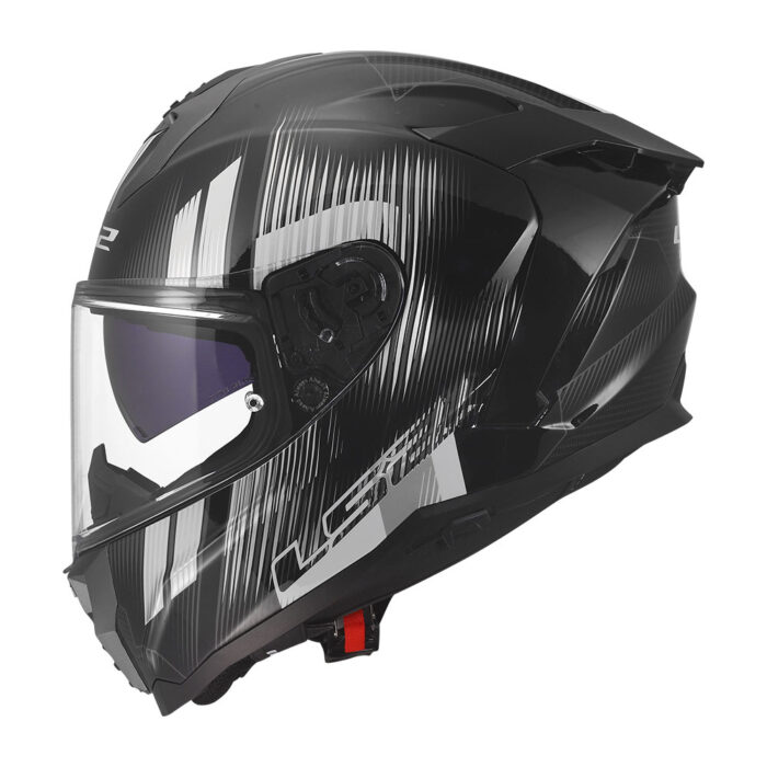 Kaciga LS2 Full Face FF817 CHALLENGER II NITRO crno siva - Slika 2