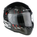 Kaciga LS2 Full Face FF353 RAPID II CLAW crno crvena - Slika 7