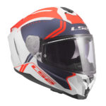 Kaciga LS2 Full Face FF817 CHALLENGER II TITAN belo plavo crvena - Slika 7