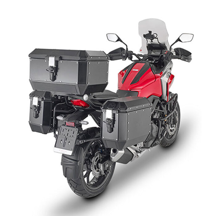 Centralni kofer GIVI TREKKER ALASKA ALA56B ALU crni Monokey 56L - Slika 2