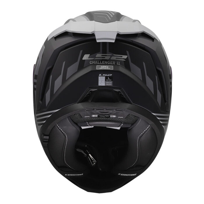Kaciga LS2 Full Face FF817 CHALLENGER II DRAVIX siva - Slika 4