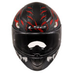 Kaciga LS2 Full Face FF353 RAPID II KAIJU crno belo crvena - Slika 5