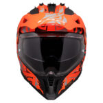 Kaciga LS2 Enduro MX702 PIONEER II RANGI mat narandžasta - Slika 8