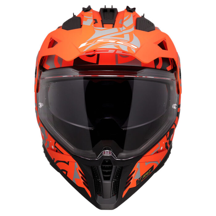 Kaciga LS2 Enduro MX702 PIONEER II RANGI mat narandžasta - Slika 8