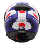 Kaciga LS2 Flip Up FF902 SCOPE II DURIA belo plavo crvena - Slika 4
