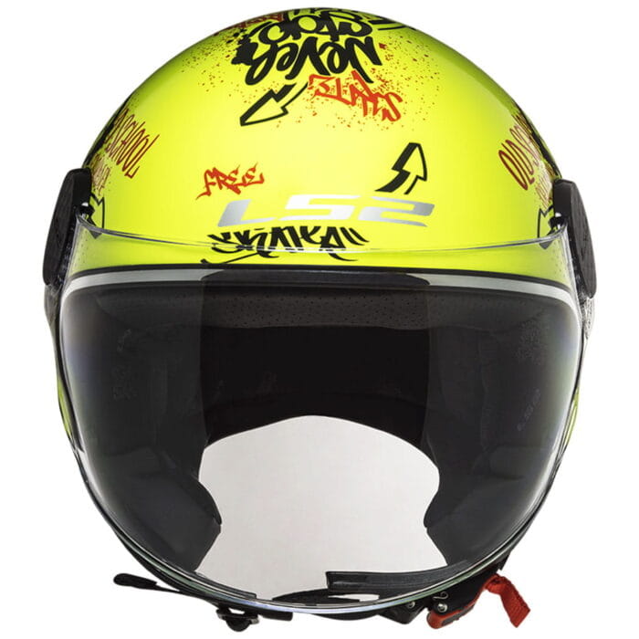 Kaciga LS2 Jet OF558 SPHERE LUX SKATER žuta - Slika 3