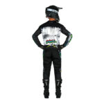 Pantalone Motocross ONEAL ELEMENT RANCID crno žute dečije - Slika 4