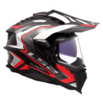Kaciga LS2 Enduro MX701 EXPLORER CARBON FRONTIER II crvena - Slika 6