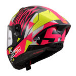Kaciga LS2 Full Face FF805 THUNDER CARBON GP AERO REPLICA ALDEGUER žuto roza - Slika 3