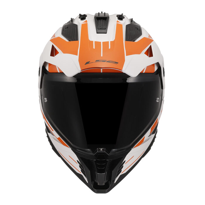 Kaciga LS2 Enduro MX702 PIONEER II NAMIB belo narandžasta - Slika 4