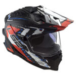 Kaciga LS2 Enduro MX701 EXPLORER EXTEND CARBON crveno crna - Slika 5