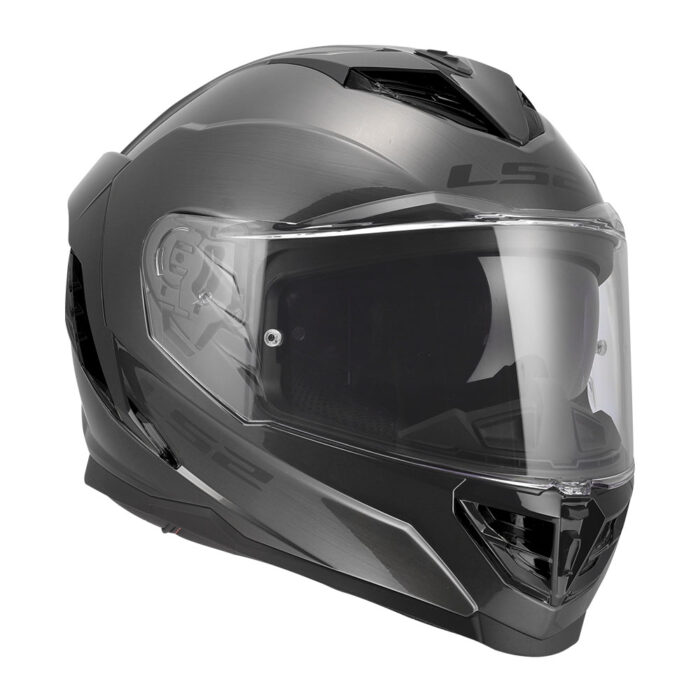 Kaciga LS2 Full Face FF818 STORM III JEANS titanium - Slika 4