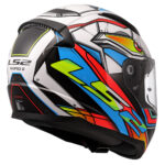 Kaciga LS2 Full Face FF353 RAPID II XDRON belo narandžasta - Slika 5