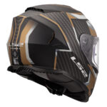 Kaciga LS2 Full Face FF800 STORM II TRACKER crno zlatna - Slika 5