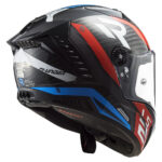 Kaciga LS2 Full Face FF805 THUNDER CARBON SUPRA crveno plava - Slika 6