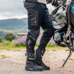 Pantalone LS2 COMO AIR muške crno tamno sive - Slika 5