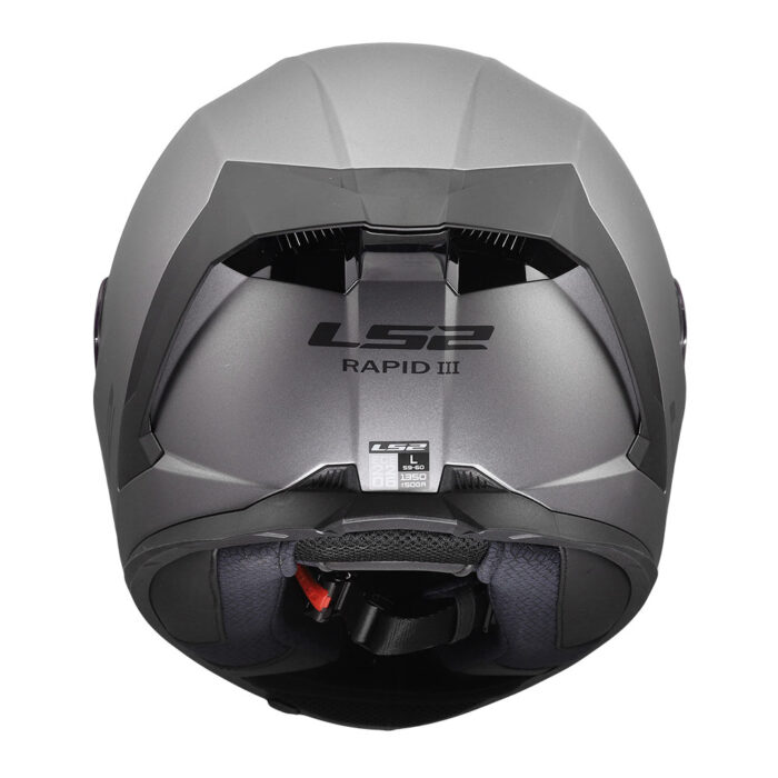 Kaciga LS2 Full Face FF820 RAPID III SOLID mat titanium - Slika 4
