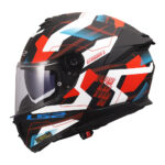 Kaciga LS2 Full Face FF808 STREAM II MIKA belo plavo crvena - Slika 2