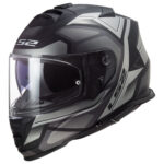 Kaciga LS2 Full Face FF811 VECTOR II TRON mat crno žuta sa naočarima - Slika 8