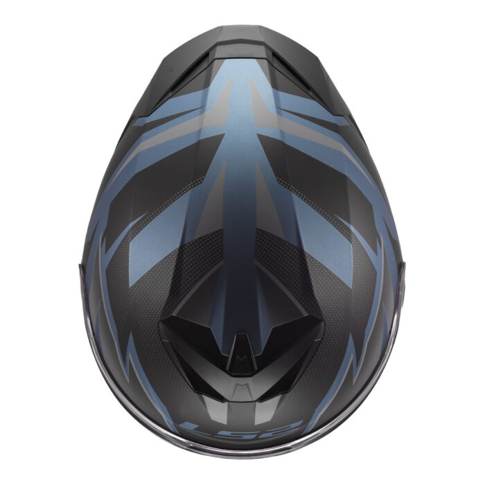 Kaciga LS2 Full Face FF820 RAPID III XTREM crno plava - Slika 9