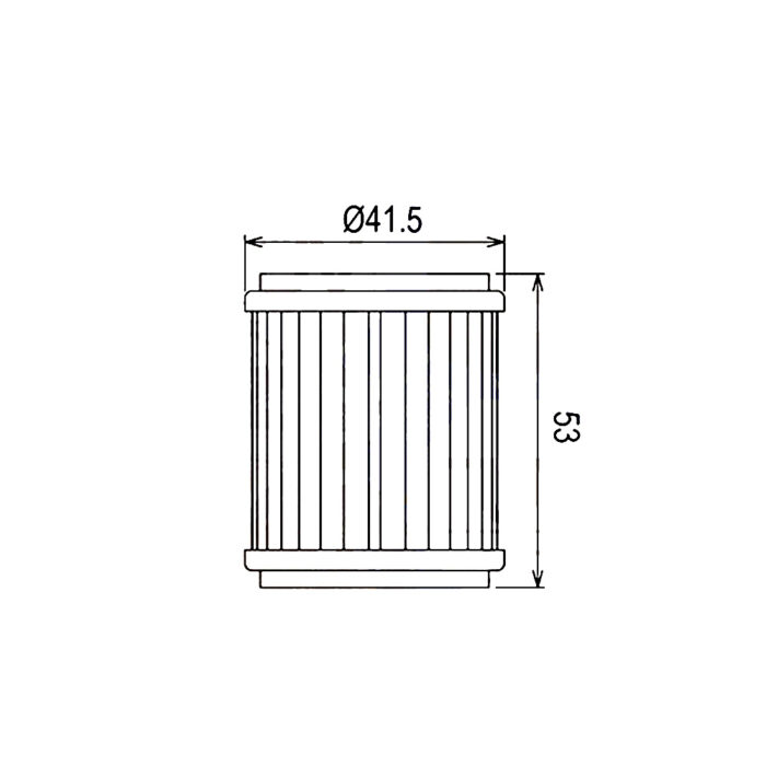 Filter ulja HF651 Hiflo - Slika 2