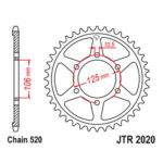 Lančanik zadnji JT  JTR838-38-50-15015 (428)38 zuba - Slika 10