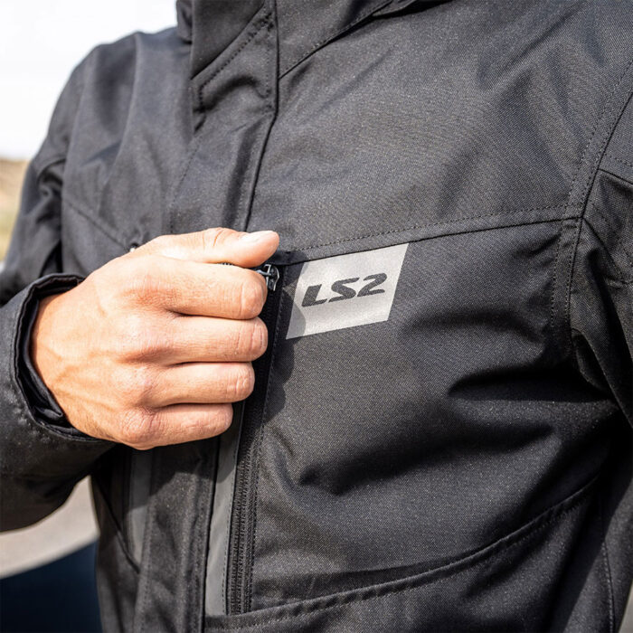 Jakna LS2 METROPOLIS EVO muška crna - Slika 8