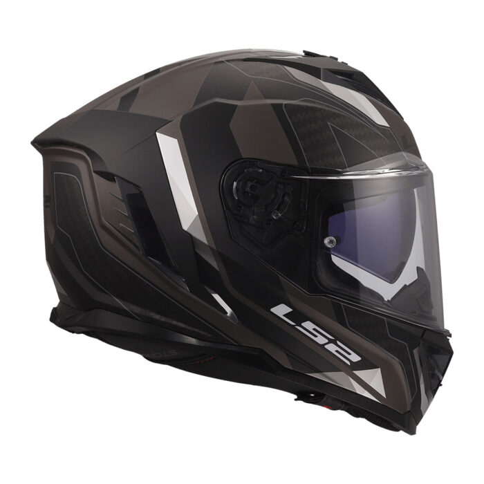 Kaciga LS2 Full Face FF818 STORM III SPORTY crno siva - Slika 6