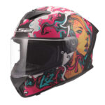 Kaciga LS2 Full Face FF811 VECTOR II STRONG CARBON bela sa naočarima - Slika 10