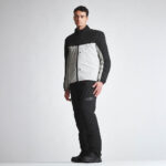 Pantalone ATLAZ svetlo sivo crne MODEKA - Slika 5