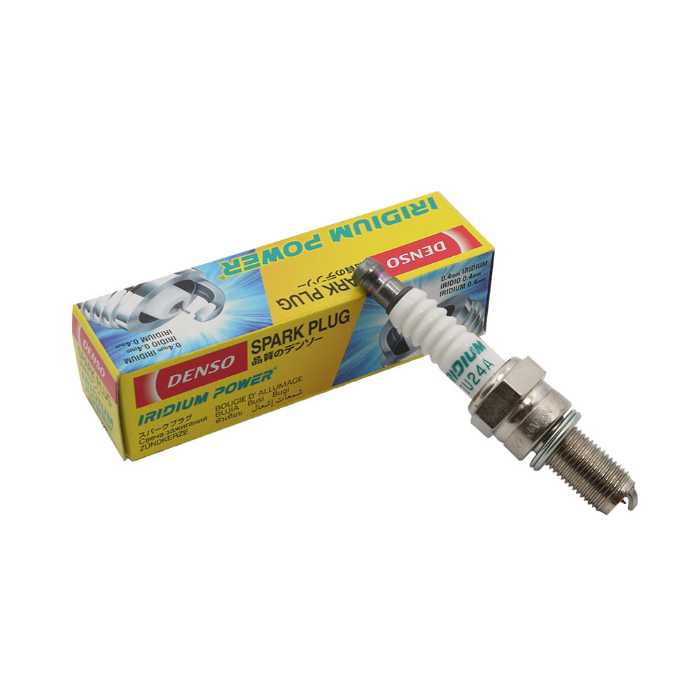 b6042360-027c-4e6b-8f53-2da4dcd23a0b.jpg Svećica DENSO IU24A Iridium Power dugi navoj ( NGK CR8EKB) - Slika 1