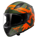 Kaciga LS2 Full Face FF800 STORM II POWER mat crna sa duginim bojama sa naočarima - Slika 7