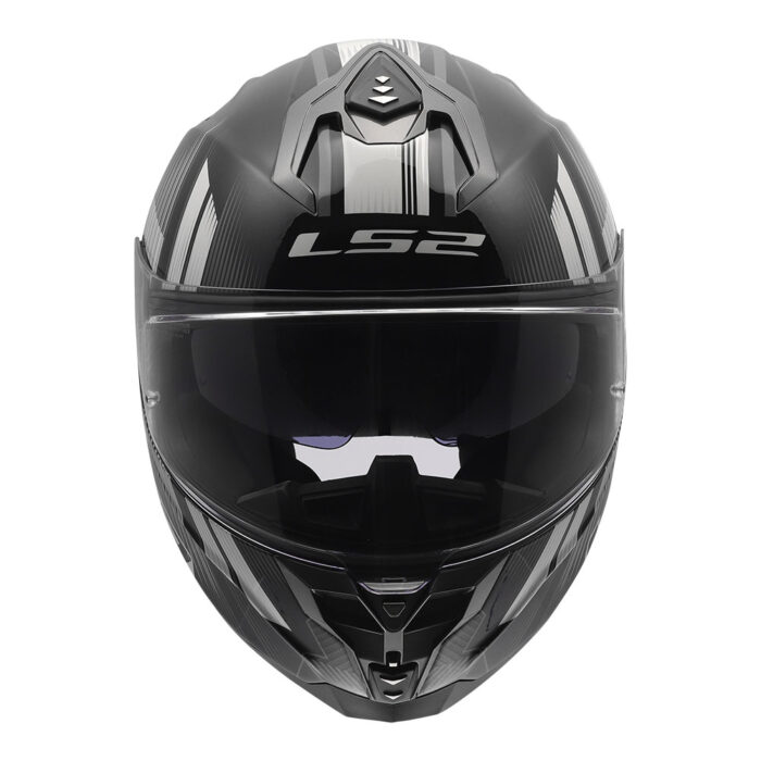 Kaciga LS2 Full Face FF817 CHALLENGER II NITRO crno siva - Slika 8