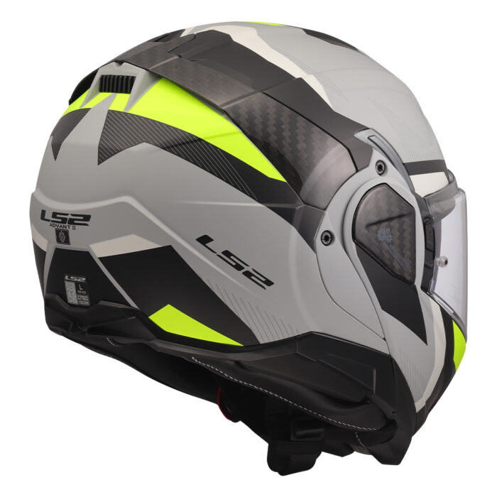 Kaciga LS2 Flip Up FF910 ADVANT II TRIPLE LIGHT siva - Slika 5