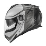 Kaciga GIVI Flip Up X27 DIMENSION crno titanium srebrna - Slika 2