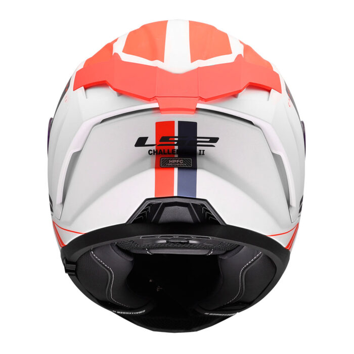 Kaciga LS2 Full Face FF817 CHALLENGER II TITAN belo plavo crvena - Slika 4