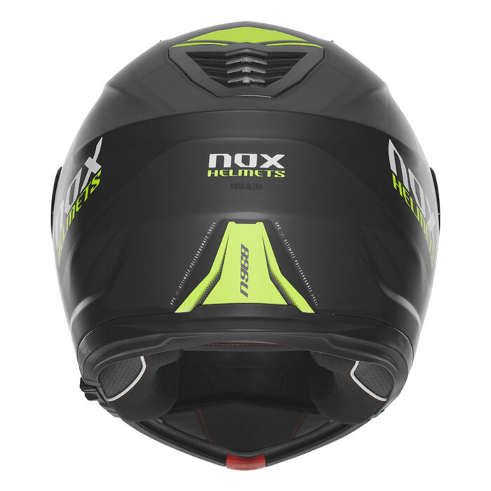 Kaciga NOX Flip Up N968 ULTRA sa naočarima mat crno žuta - Slika 4