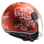 Kaciga LS2 Jet OF558 SPHERE LUX SKATER mat crvena - Slika 5