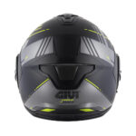 Kaciga GIVI Flip Up X30 PULSAR titanium žuta - Slika 4