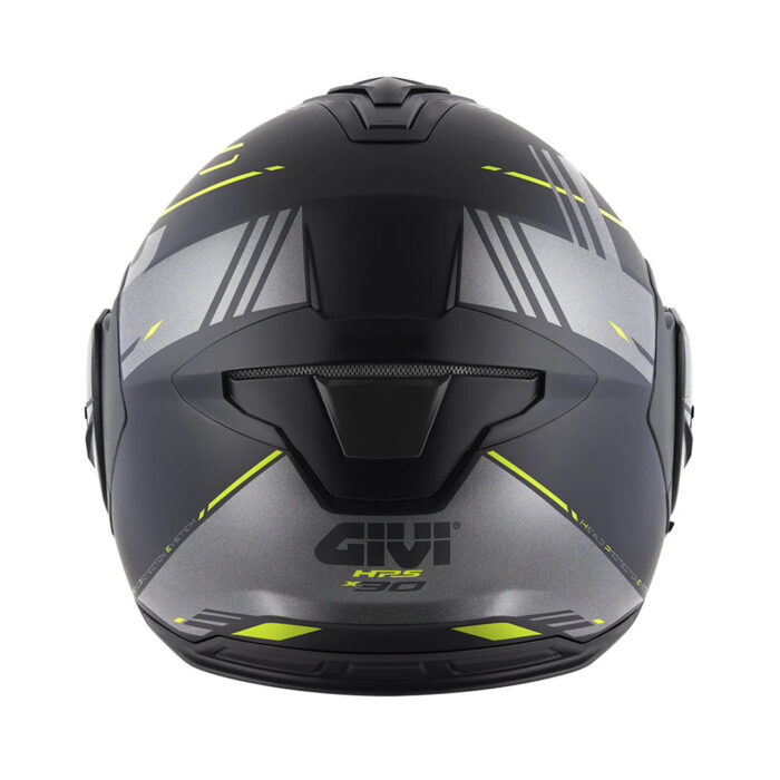 Kaciga GIVI Flip Up X30 PULSAR titanium žuta - Slika 4