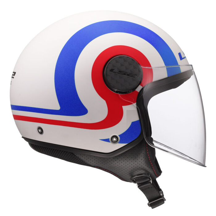 Kaciga LS2 Jet OF558 SPHERE LUX II URBY belo plavo crvena - Slika 6