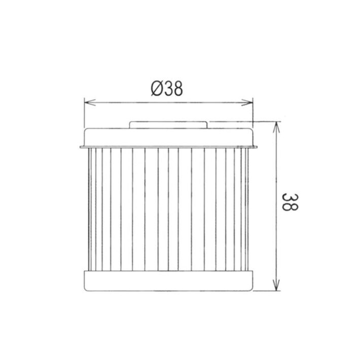 Filter ulja HF167 Hiflo - Slika 2