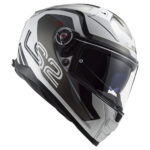Kaciga LS2 Full Face FF811 VECTOR II METRIC belo titanium sa naočarima - Slika 5