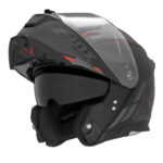 Kaciga LS2 Flip Up FF906 ADVANT SPORT crno plavo crvena sa naočarima - Slika 9