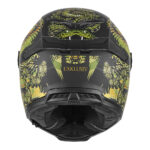 Kaciga NOX EXKLUZIV GOLIATH MYTHOLOGY Full Face zlatna - Slika 4