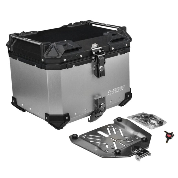 Centralni kofer LS2 ALU niklovani 45L - Slika 3