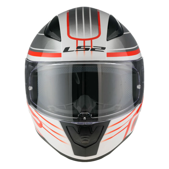 Kaciga LS2 Full Face FF353 RAPID II CIRCUIT  belo crvena - Slika 8