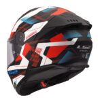 Kaciga LS2 Full Face FF808 STREAM II MIKA belo plavo crvena - Slika 3