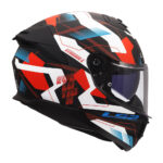 Kaciga LS2 Full Face FF808 STREAM II MIKA belo plavo crvena - Slika 6