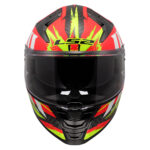 Kaciga LS2 Full Face FF811 VECTOR II CARBON TANTIC crveno žuta - Slika 8